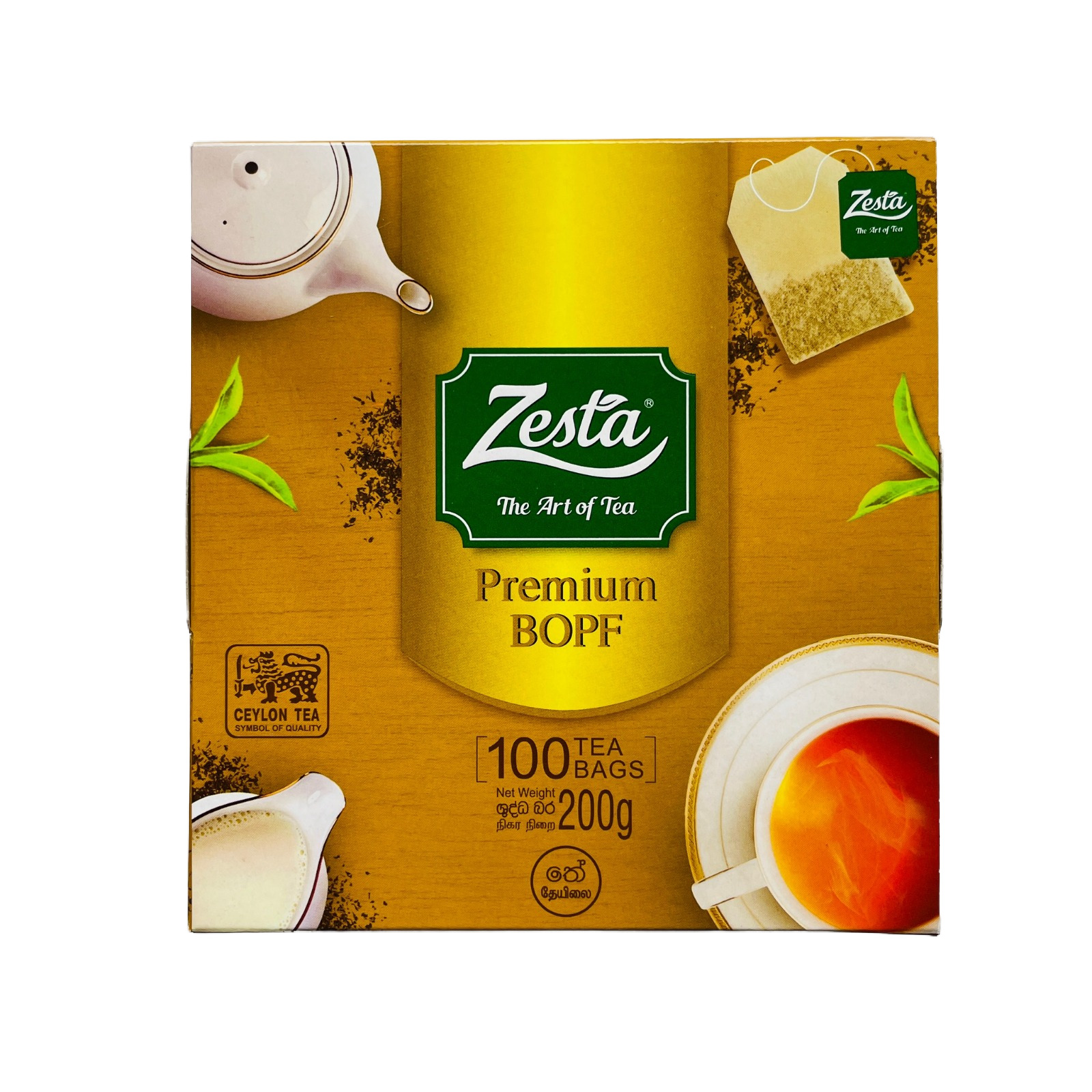 Zesta 100 Tea Bags 200g